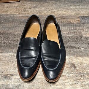 Everlane navy loafers